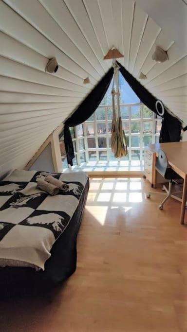 Icelandic Art Garden Villa W. Parking In Centre City เรคยาวิก ภายนอก รูปภาพ